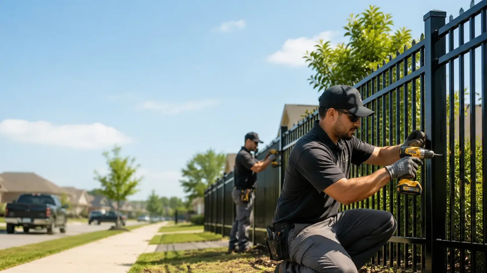 Metal Fence Installation in Alloy, WV